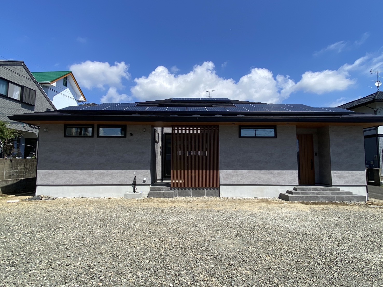 心地よさが広がる和モダンな平屋