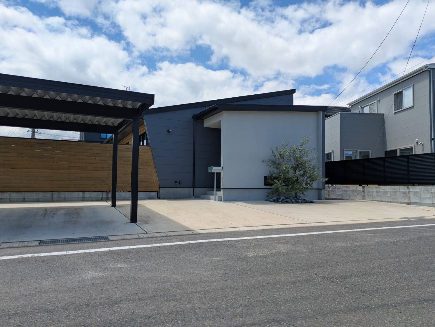 スタイリッシュでかっこいい平屋