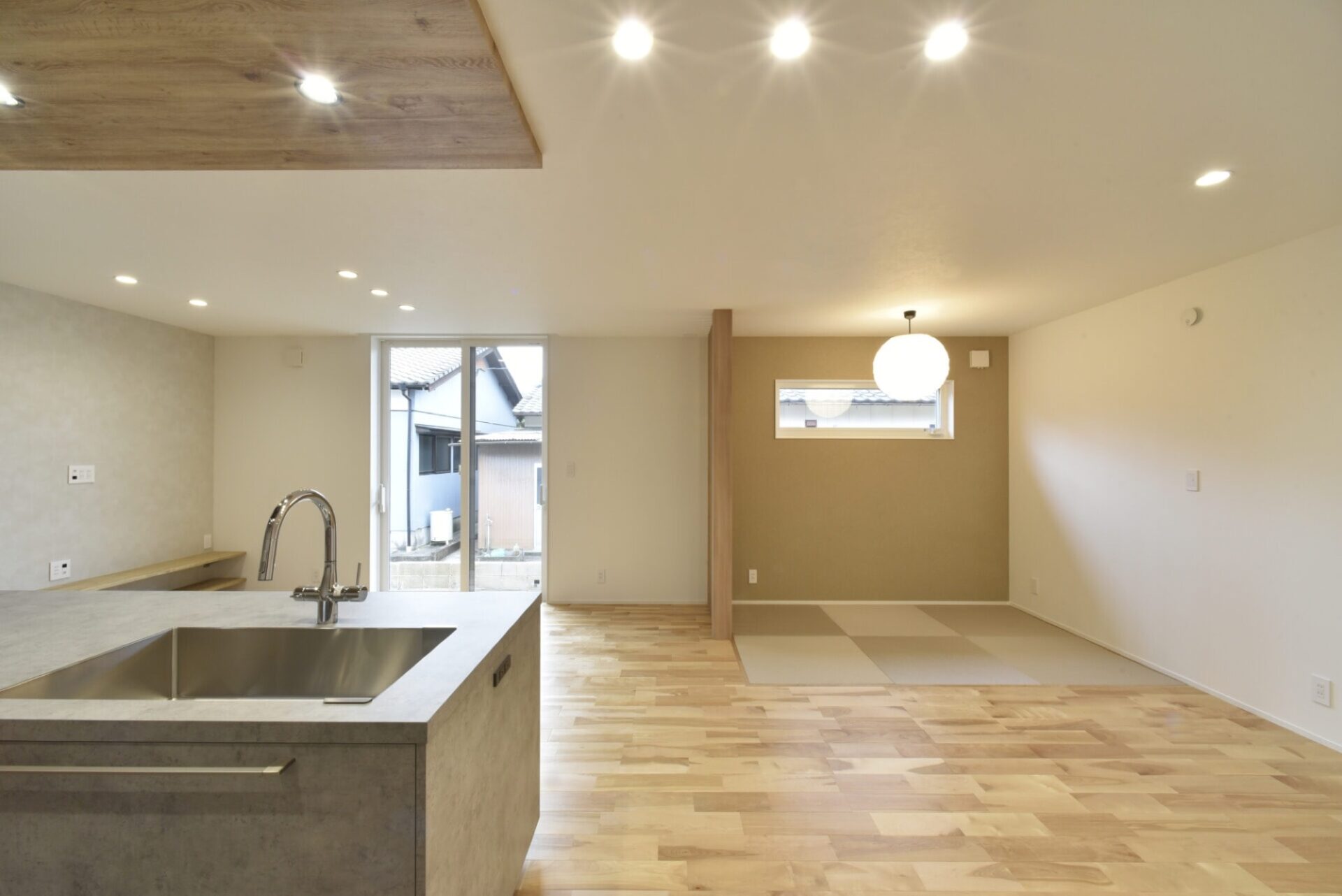 和と洋が調和した平屋の住まい