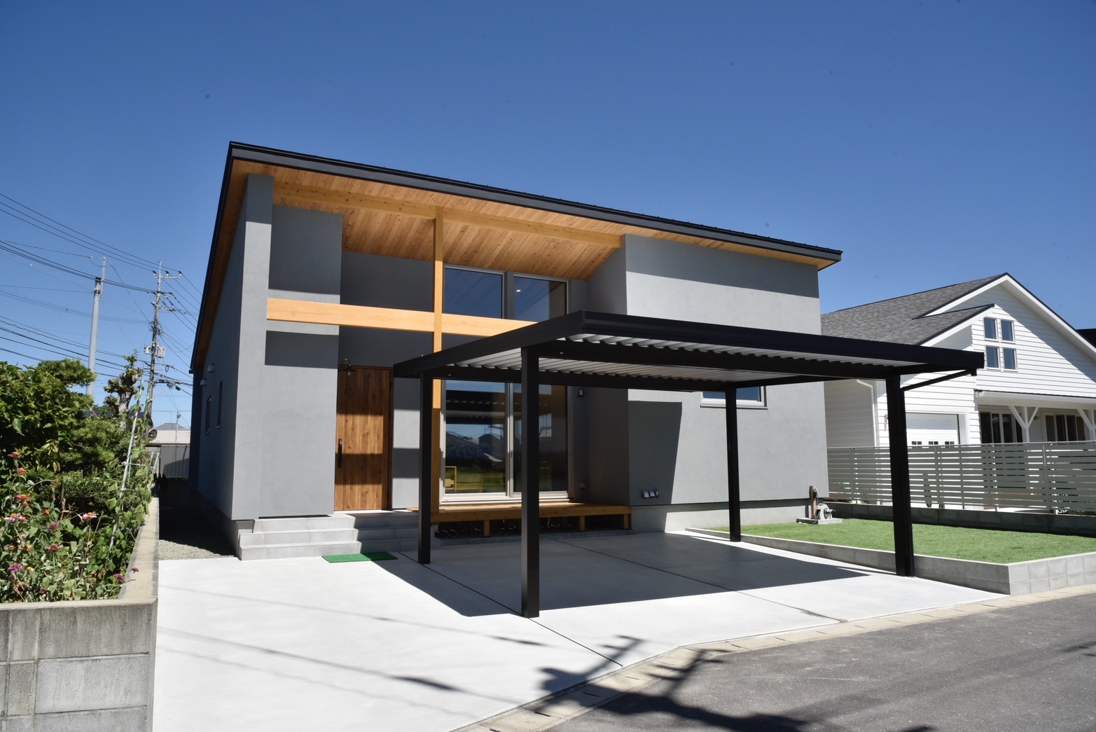 ダブル断熱で冬暖かく夏涼しい超高性能の平屋