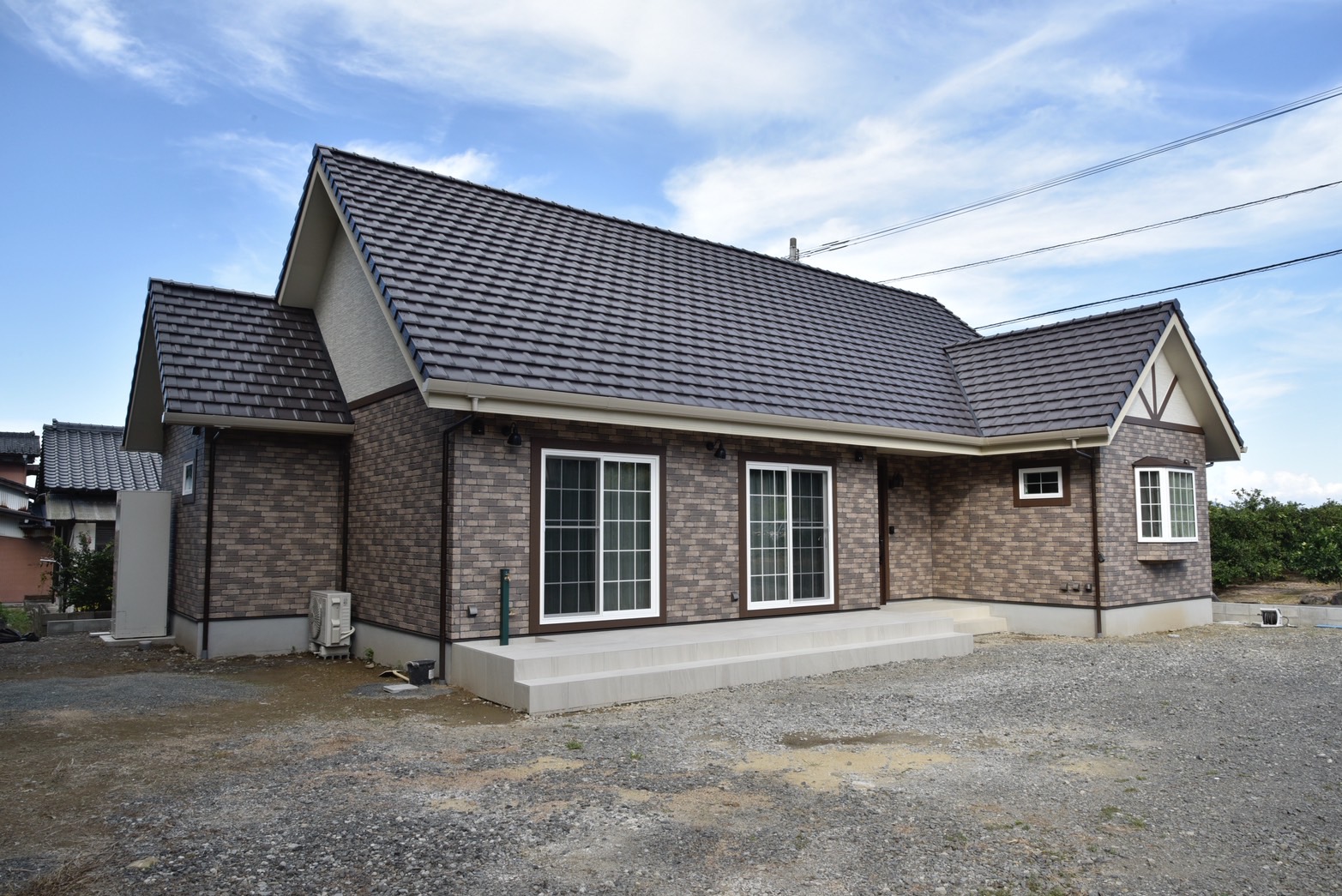 いつも安心してくつろげる北欧風の平屋