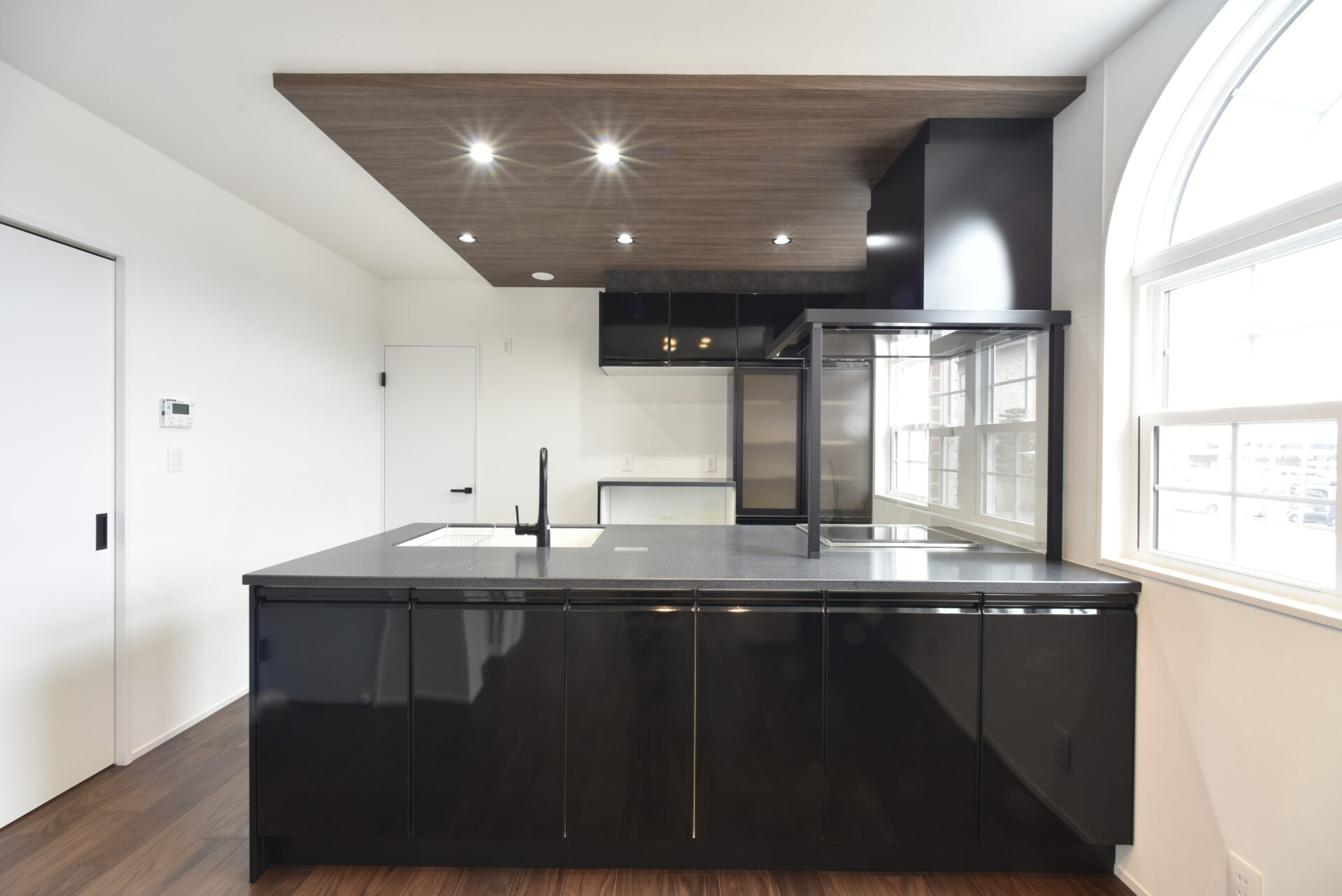 八角形のレンガハウス