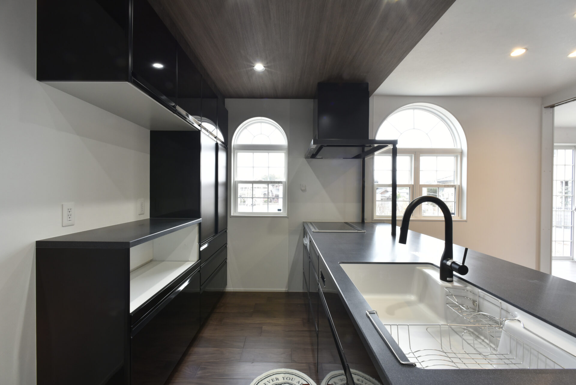 八角形のレンガハウス